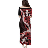 Ulaula Aloha Hawaii Lei Puletasi Tropical Flowers Elegant Vibe - Polynesian Pride