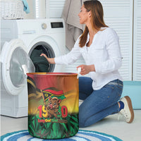 Vanuatu Independence Day Laundry Basket Chibi Boar Proud To Be A Ni-Van LT14 - Polynesian Pride