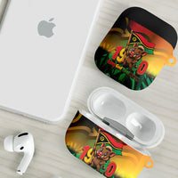 Vanuatu Independence Day AirPods Case Chibi Boar Proud To Be A Ni-Van LT14 - Polynesian Pride