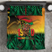 Vanuatu Independence Day Bedding Set Chibi Boar Proud To Be A Ni-Van LT14 Multicolor - Polynesian Pride