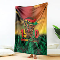 Vanuatu Independence Day Blanket Chibi Boar Proud To Be A Ni-Van LT14 - Polynesian Pride