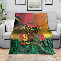 Vanuatu Independence Day Blanket Chibi Boar Proud To Be A Ni-Van LT14 - Polynesian Pride