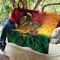Vanuatu Independence Day Quilt Chibi Boar Proud To Be A Ni-Van LT14 - Polynesian Pride