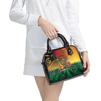 Vanuatu Independence Day Shoulder Handbag Chibi Boar Proud To Be A Ni-Van LT14 - Polynesian Pride
