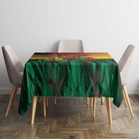 Vanuatu Independence Day Tablecloth Chibi Boar Proud To Be A Ni-Van LT14 - Polynesian Pride