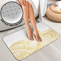 Polynesia White Sunday Bathroom Set Plumeria Polynesian Tribal Gold Color LT14 - Polynesian Pride