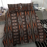 Malo e lelei Tonga Bedding Set Tongan Ngatu Vintage Brown - Polynesian Pride