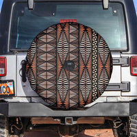 Malo e lelei Tonga Spare Tire Cover Tongan Ngatu Vintage Brown LT14 Brown - Polynesian Pride