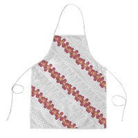 White Sunday Tonga Fakame Apron Tongan Ngatu Heilala Lei LT14 White - Polynesian Pride