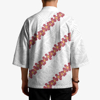 White Sunday Tonga Fakame Kimono Tongan Ngatu Heilala Lei LT14 - Polynesian Pride