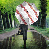 White Sunday Tonga Fakame Umbrella Tongan Ngatu Heilala Lei LT14 - Polynesian Pride