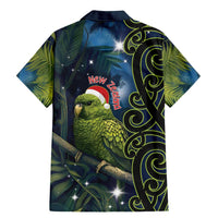 New Zealand Christmas Family Matching Mermaid Dress and Hawaiian Shirt Cute Kakapo Meri Kirihimete Maori Koru LT14 - Polynesian Pride