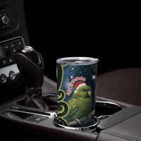 New Zealand Christmas Tumbler Cup Cute Kakapo Meri Kirihimete Maori Koru LT14 - Polynesian Pride