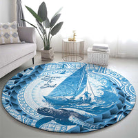 New Zealand Sailing Round Carpet Aotearoa Yacht Racing - Born To Sail LT14 - Polynesian Pride