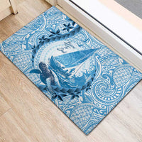New Zealand Saling Rubber Doormat Aotearoa Yacht Racing - Born To Sail