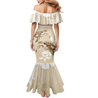 Happy Valentine's Day Polynesia Mermaid Dress SeaTurtle Couple Polynesian - Pollinate Color LT14 - Polynesian Pride