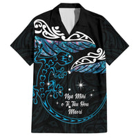 New Zealand Matariki Hawaiian Shirt Maori New Year Silver Fern And Lizard - Turquosie LT14 Turquoise - Polynesian Pride