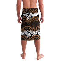 Personalised Cook Islands Rakahanga Lavalava Tiare Maori Polynesian Waves Tattoo