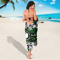 Personalised Cook Islands Mitiaro Sarong Tiare Maori Polynesian Waves Tattoo