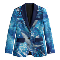 New Zealand Humpback Whale Matariki Blazer Maori New Year Taniko Niho Taniwha