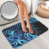 Humpback Whale Matariki New Zealand Bathroom Set NZ Maori Paikea Poutama Luxury Blue