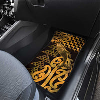 Humpback Whale Matariki New Zealand Car Mats NZ Maori Paikea Poutama Luxury Gold