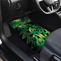Humpback Whale Matariki New Zealand Car Mats NZ Maori Paikea Poutama Luxury Green