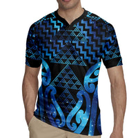 Taniko Motifs Matariki New Zealand Rugby Jersey NZ Niho Taniwha Poutama