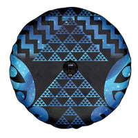 Taniko Motifs Matariki New Zealand Spare Tire Cover NZ Niho Taniwha Poutama
