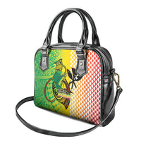 Hawaii Blue Marlin Fishing Shoulder Handbag Hawaiian Kanaka Kakau Reggae