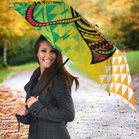 Hawaii Blue Marlin Fishing Umbrella Hawaiian Kanaka Kakau Reggae