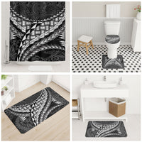 Hawaii Lauhala Tattoo Bathroom Set Hawaiian Hala Leaf Weaving