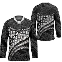 Hawaii Lauhala Tattoo Hockey Jersey Hawaiian Hala Leaf Weaving