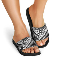 Hawaii Lauhala Tattoo Slide Sandals Hawaiian Hala Leaf Weaving