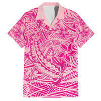 Beige Gradient Polynesia Family Matching Short Sleeve Bodycon Dress and Hawaiian Shirt Hawaiian Tribal Hammerhead Shark Tattoo LT14 Dad's Shirt - Short Sleeve Beige - Polynesian Pride