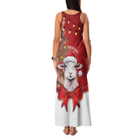 Personalized New Zealand Sheep Christmas Family Matching Tank Maxi Dress and Hawaiian Shirt Hipi Meri Kirihimete Silver Fern Xmas Tree LT14 - Polynesian Pride