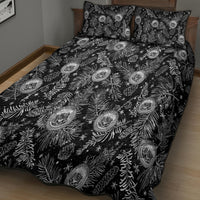 Hawaii Christmas Quilt Bed Set Tropical Style With Coat Of Arms LT14 - Polynesian Pride