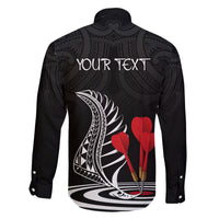 Personalised New Zealand Darts Family Matching Puletasi Dress and Hawaiian Shirt Aotearoa Maori Fern Bring It On LT14 - Polynesian Pride