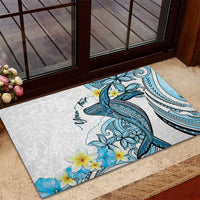 Personalised Aloha Hawaii Kahoolawe Island Rubber Doormat Target Isle Map With Humpback Whale