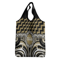 Aotearoa Waikato Tainui Grocery Bag Maori Iwi Poutama Puhoro Tattoo LT14 - Polynesian Pride