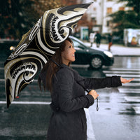 Aotearoa Waikato Tainui Umbrella Maori Iwi Poutama Puhoro Tattoo LT14 - Polynesian Pride