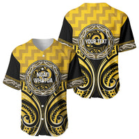 Aotearoa Ngati Whatua Personalised Baseball Jersey Maori Iwi Poutama Puhoro Tattoo LT14 - Polynesian Pride