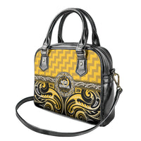 Aotearoa Ngati Whatua Shoulder Handbag Maori Iwi Poutama Puhoro Tattoo LT14 - Polynesian Pride