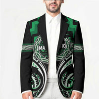 Aotearoa Ngati Maniapoto Personalised Blazer Maori Iwi Poutama Puhoro Tattoo LT14 - Polynesian Pride