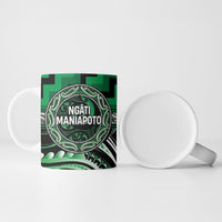 Aotearoa Ngati Maniapoto Personalised Ceramic Mug Maori Iwi Poutama Puhoro Tattoo LT14 - Polynesian Pride