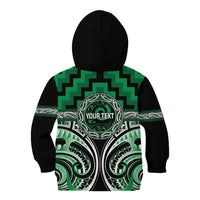 Aotearoa Ngati Maniapoto Personalised Kid Hoodie Maori Iwi Poutama Puhoro Tattoo LT14 - Polynesian Pride