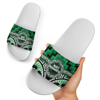 Aotearoa Ngati Maniapoto Slide Sandals Maori Iwi Poutama Puhoro Tattoo LT14 - Polynesian Pride