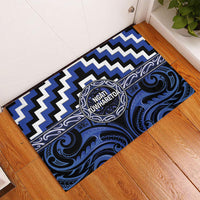 Aotearoa Ngati Tuwharetoa Rubber Doormat Maori Iwi Poutama Puhoro Tattoo LT14 - Polynesian Pride