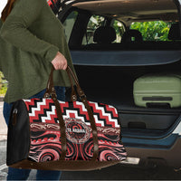 Aotearoa Te Arawa Travel Bag Maori Iwi Poutama Puhoro Tattoo LT14 - Polynesian Pride