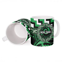 Aotearoa Ngai Tahu Personalised Ceramic Mug Maori Iwi Poutama Puhoro Tattoo LT14 - Polynesian Pride